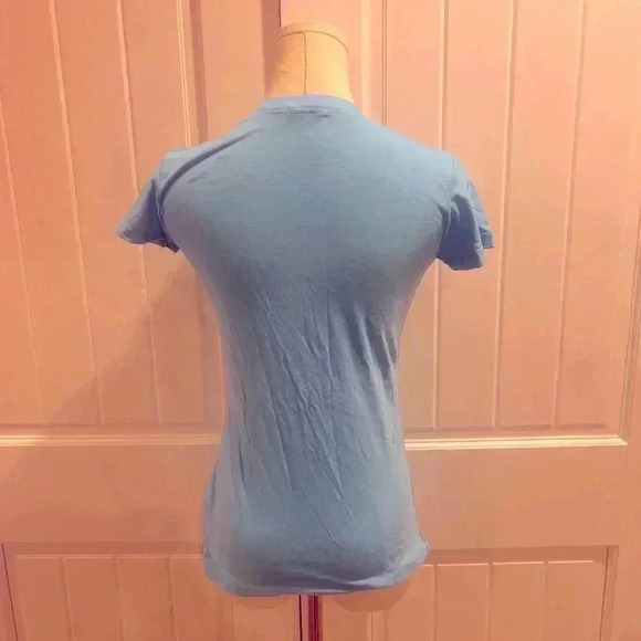 LAmade Classic Crew Neck Short Sleeve Tee Pool Blue Size Small NWOT - Picture 2 of 4